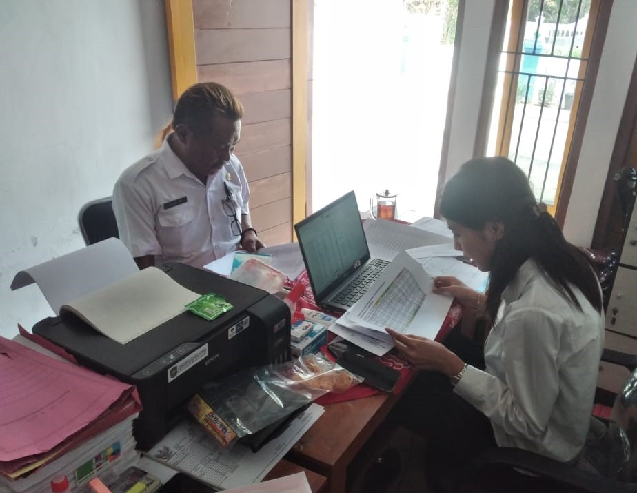 Monitoring Intensifikasi Penerimaan PBB P-2 Tahun 2023 di Kantor Desa Jenarlor Kecamatan Purwodadi