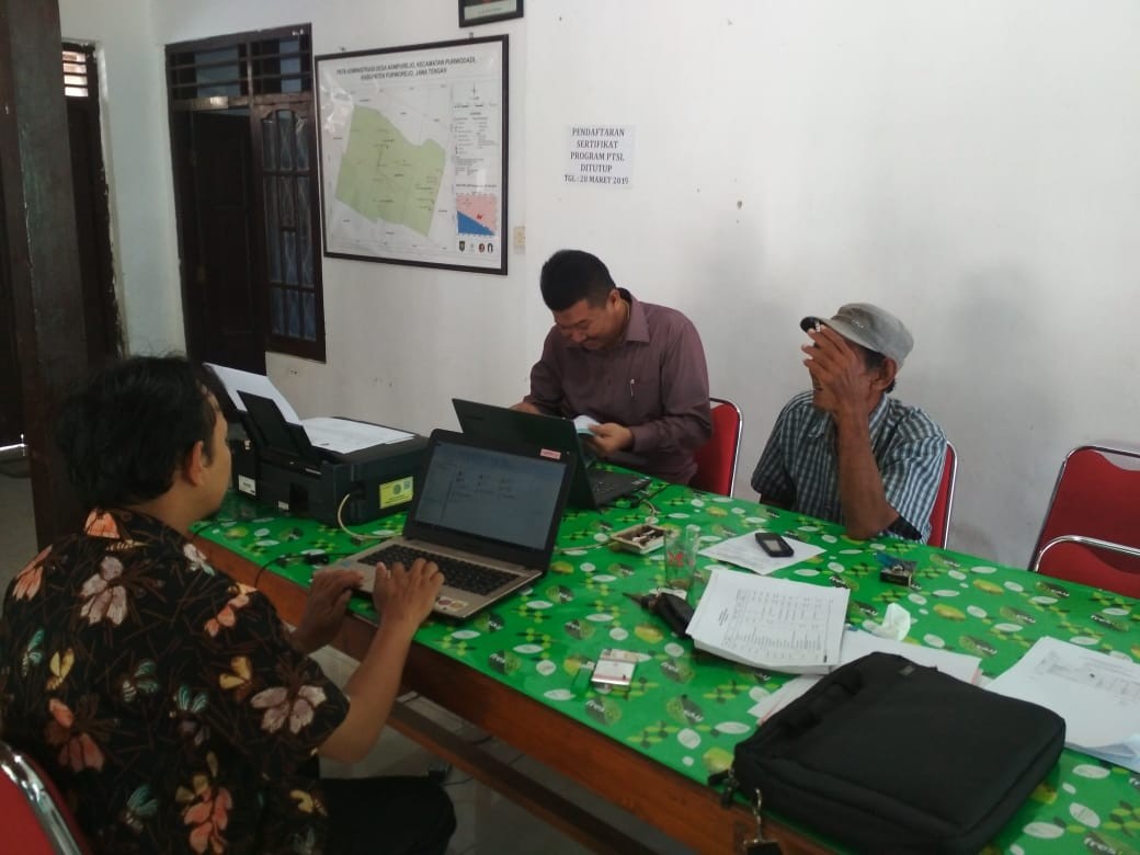 Monitoring Pajak Bumi dan Bangunan (PBB) di Desa Nampurejo Kecamatan Purwodadi