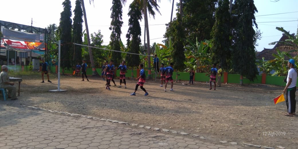 Lomba Bola Volly Antar Desa Dalam Rangka HUT Ke-74 kemerdekaan Republik Indonesia Se-Kecamatan Purwodadi