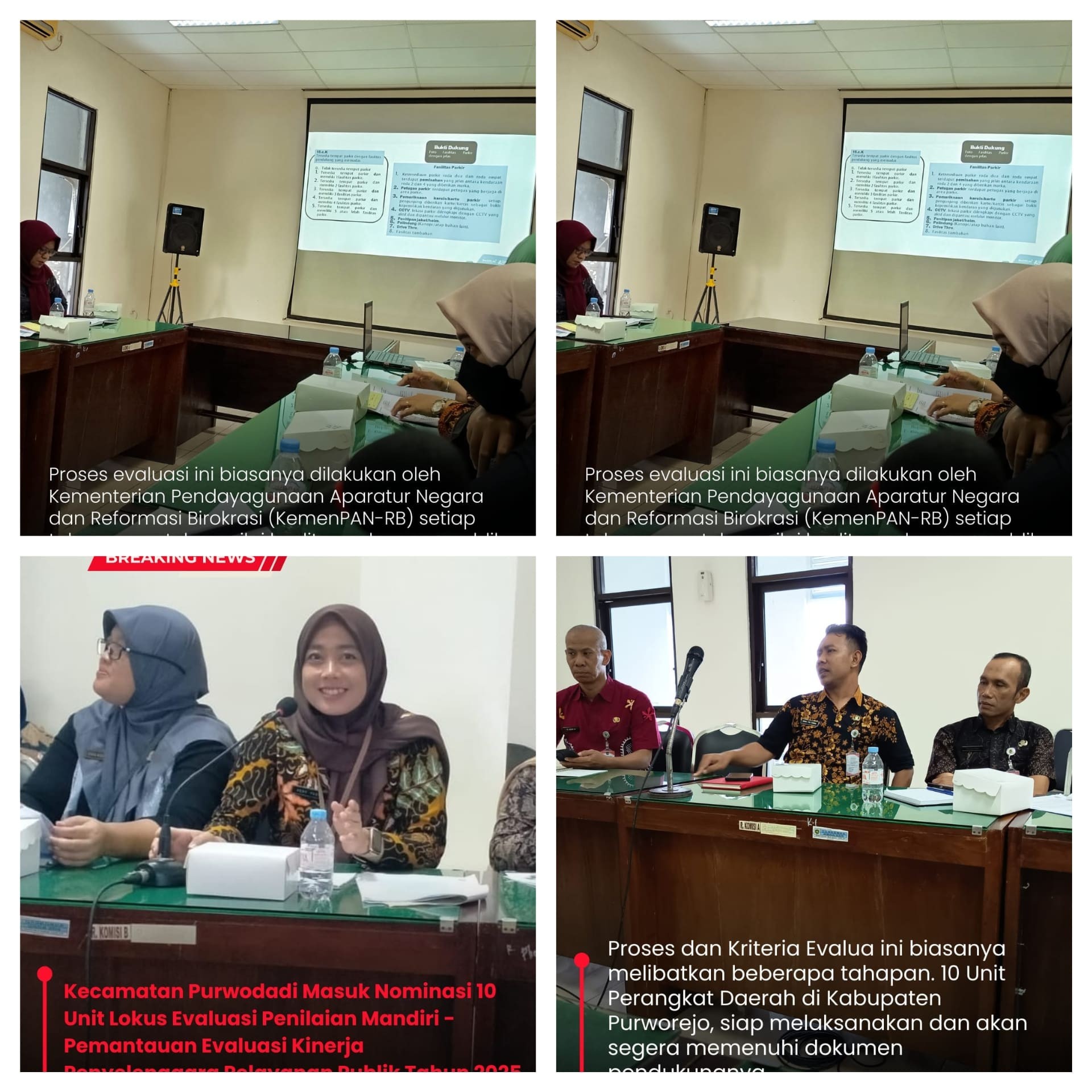 Koordinasi Penjelasan Pelaksanaan PM-PEKPPP Tahun 2025, Sekcam Purwodadi hadir