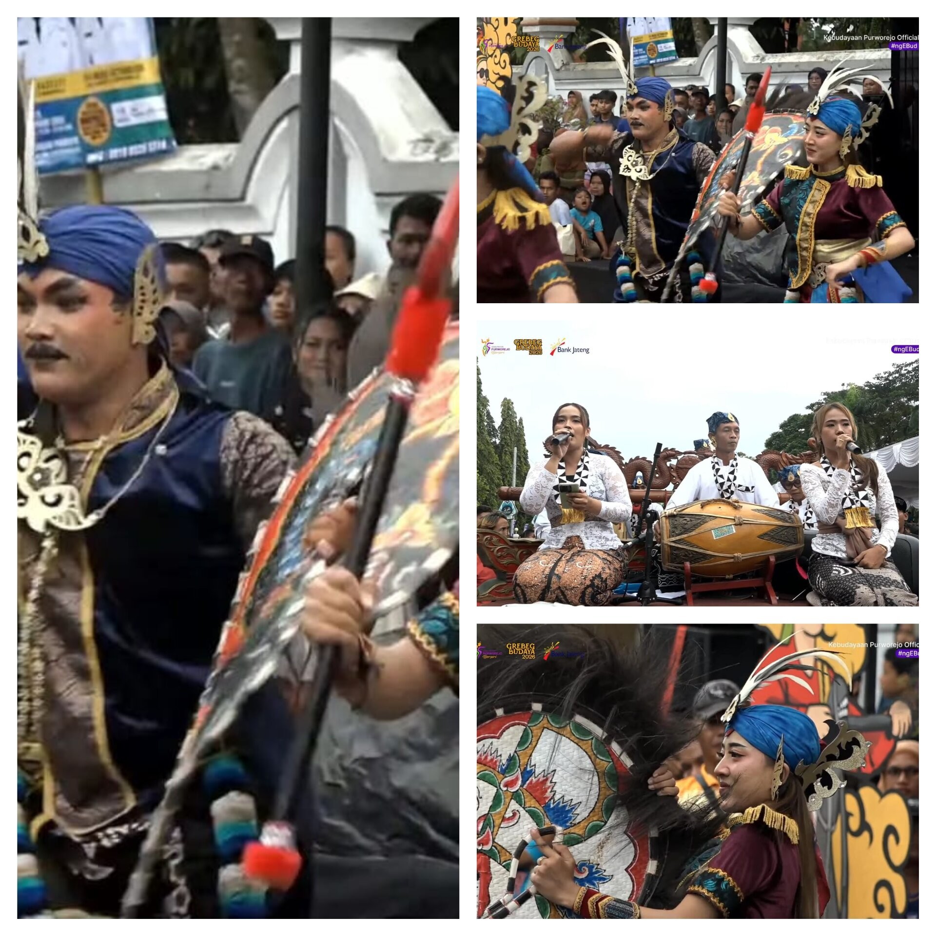 Grup Kesenian Jathilan Kridho Mudho Desa Jogoboyo Berhasil meraih Juara 4 (empat) di Pentas Seni GREBEG BUDAYA 2026