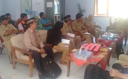 Rapat Koordinasi Camat Purwodadi dengan Perangkat Desa Geparang