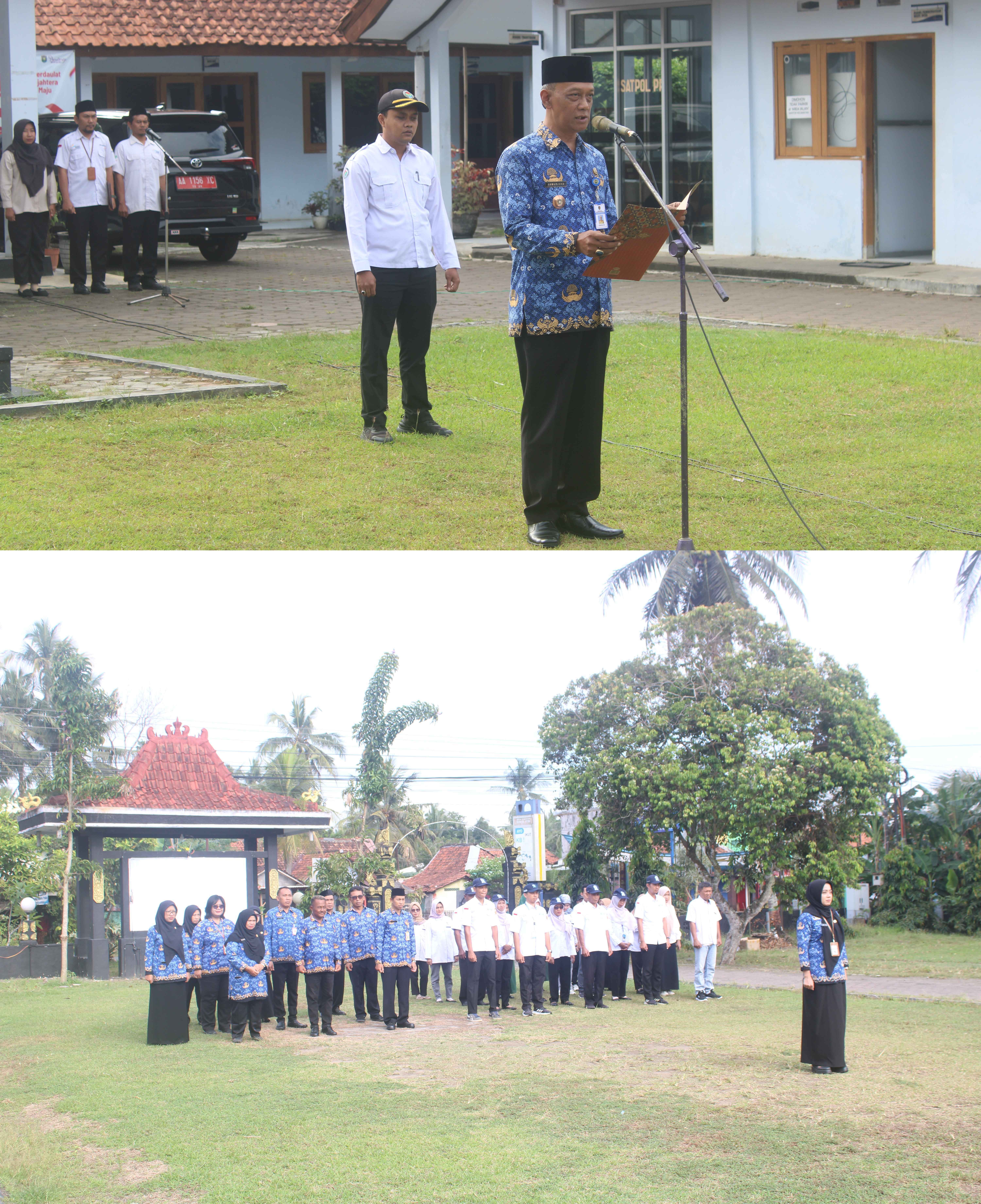 Upacara Peringatan Hari Kesaktian Pancasila Tingkat Kecamatan Purwodadi Tahun 2025, Camat Purwodadi sebagai Inspektur Upacara