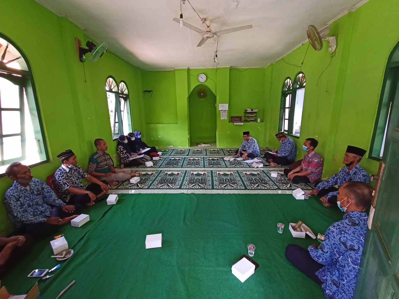 Pertemuan Rutin Kasi Kesejahteraan Desa di Kecamatan Purwodadi