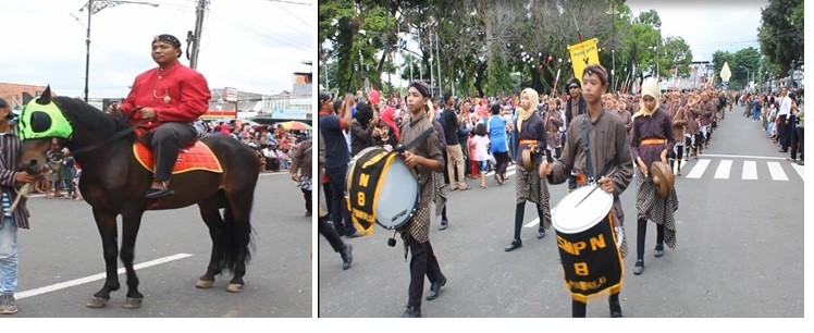 Bregodo Kecamatan Purwodadi Dalam Rangka Parade Budaya Peringatan Hari Jadi Purworejo Ke-189