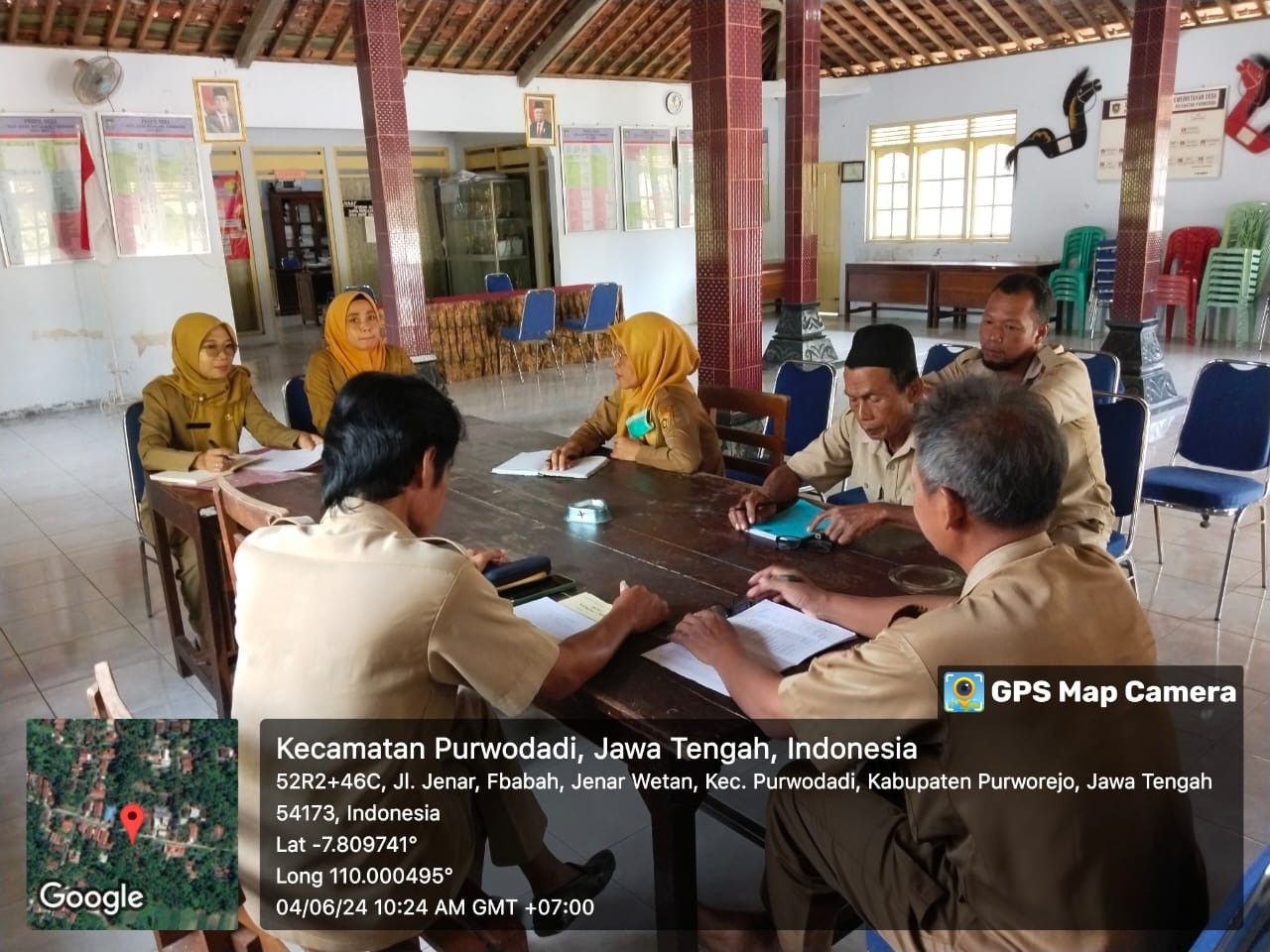 Monitoring dan Intensifikasi Pajak Bumi dan Bangunan Perdesaan dan Perkotaan di Balai Desa Jenarwetan 