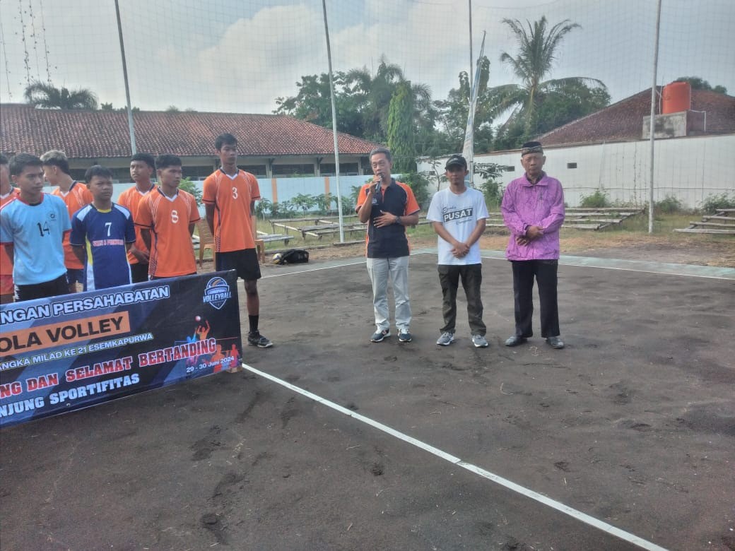 Pertandingan Persahabatan Bola Voli antar SMK/SMA se-Kecamatan Purwodadi