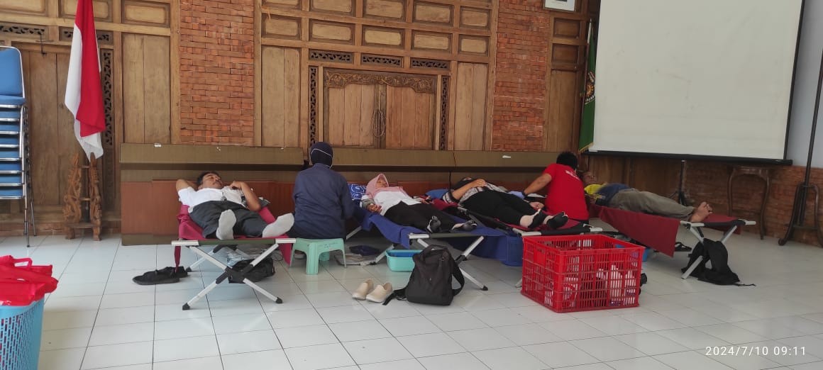 Kegiatan Donor Darah Rutin PMI Kabupaten Purworejo