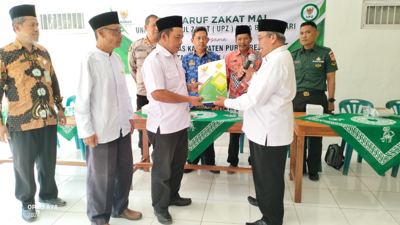 Pentasyarufan Zakat Mal UPZ Desa Banjarsari