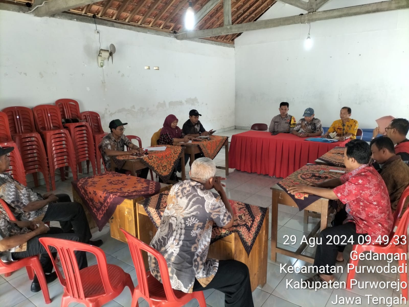 Monitoring Dana Desa Tahun 2024 Desa Gedangan