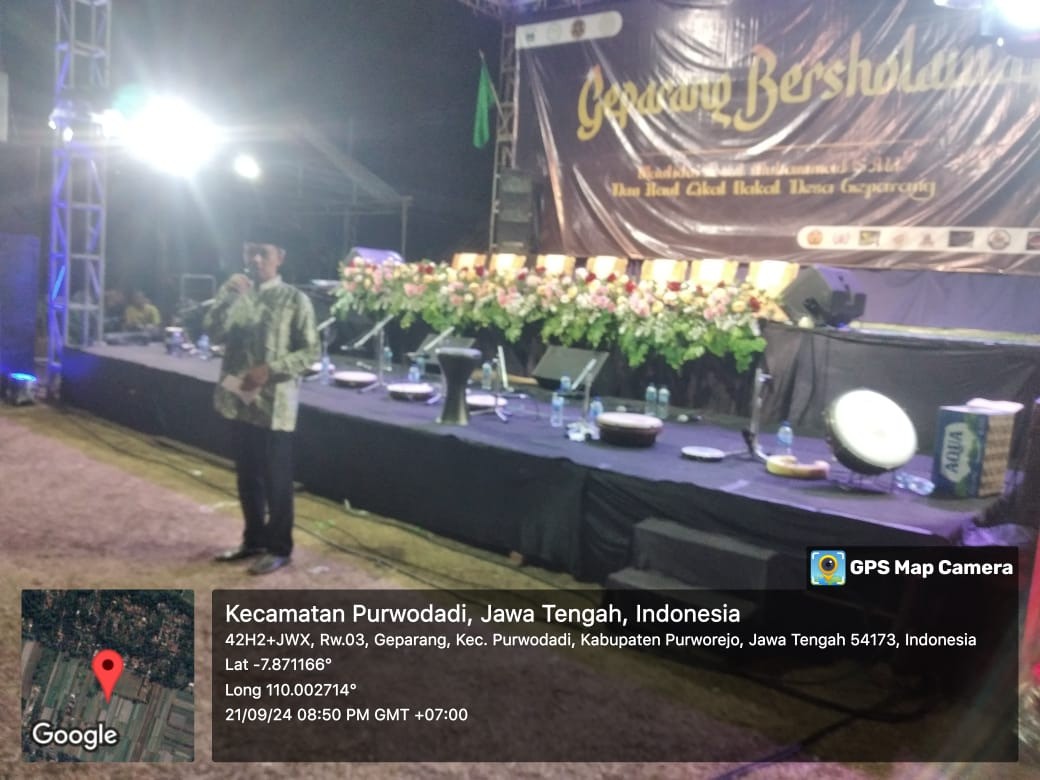 Pengajian Geparang Bersholawat 