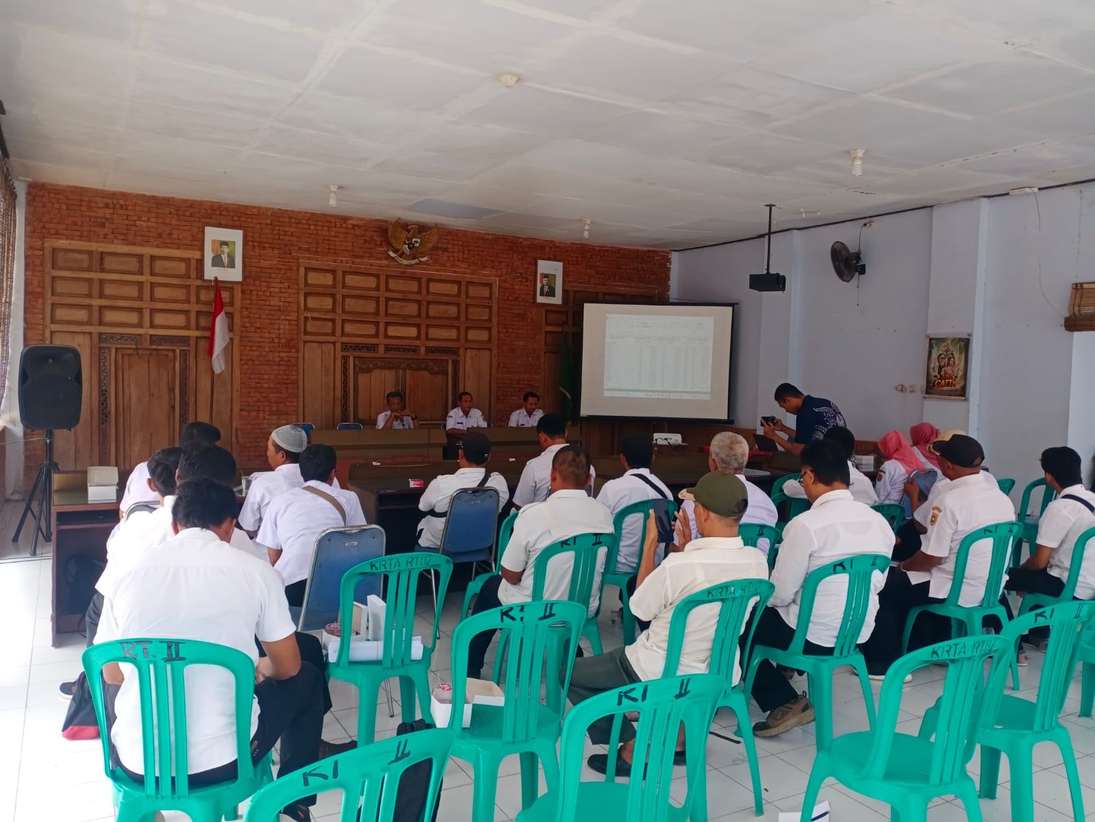 Rapat Intensifikasi dan Ekstensifikasi Program Sengkuyung Kendaraan Bermotor di Purwodadi