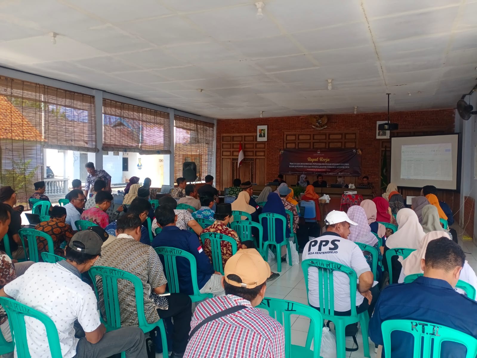 Rapat Koordinasi Tahapan Pemilihan Serentak Tahun 2024 di Kecamatan Purwodadi