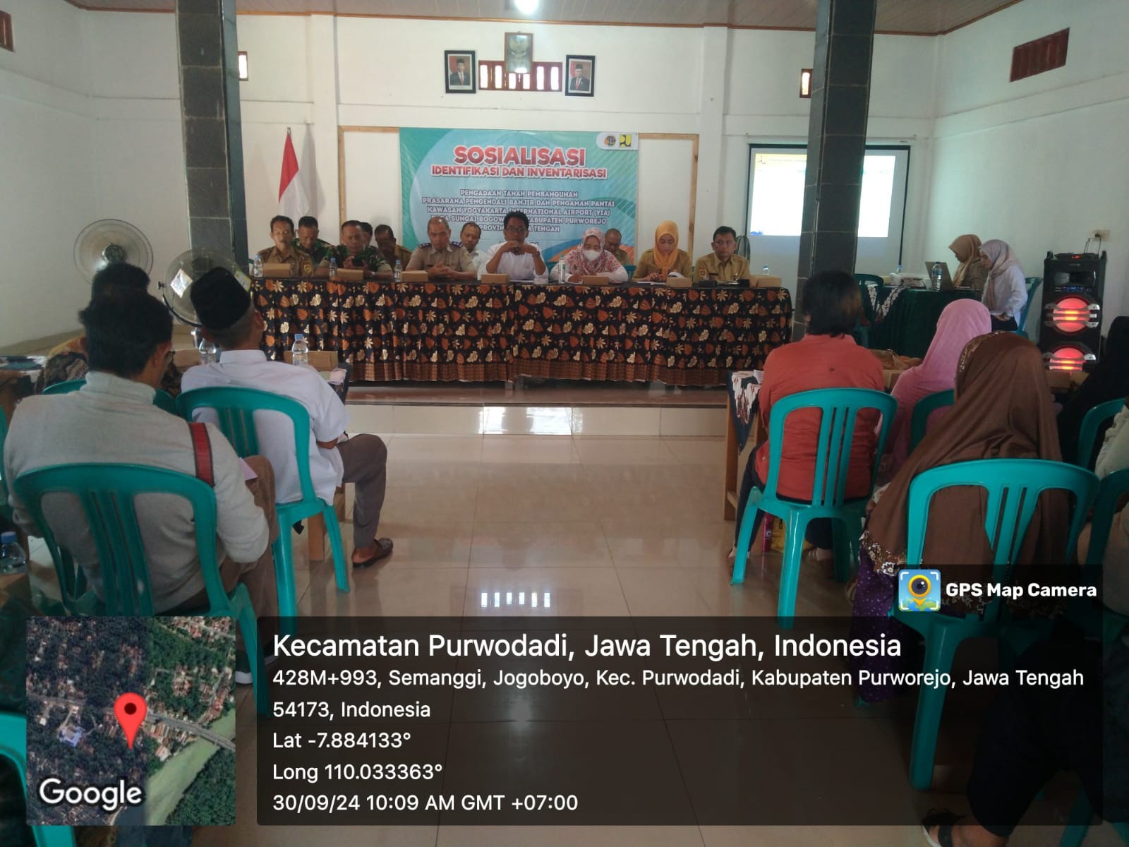 Sosialisasi Pengadaan Tanah Pembangunan Prasarana Pengendali Banjir dan Pengaman Pantai Kawasan YIA