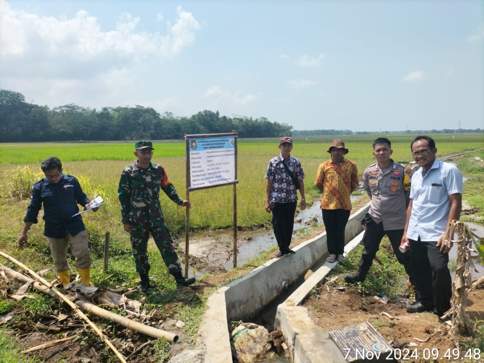 Monitoring Dana Desa Tahap II (Kedua) Tahun 2024 Desa Brondongrejo