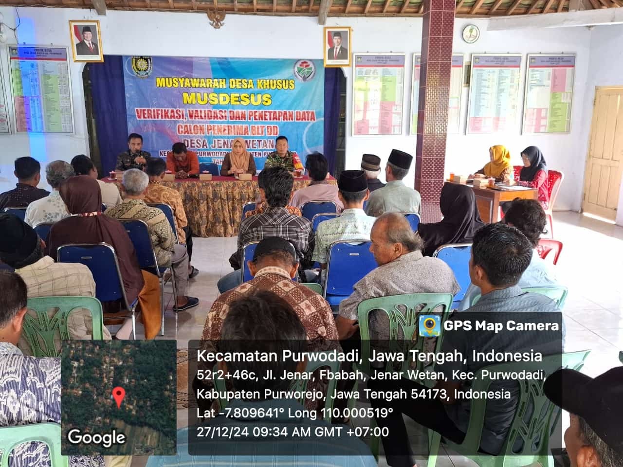 Musyawarah Desa Penetapan APBDes TA 2025 Desa Jenarwetan