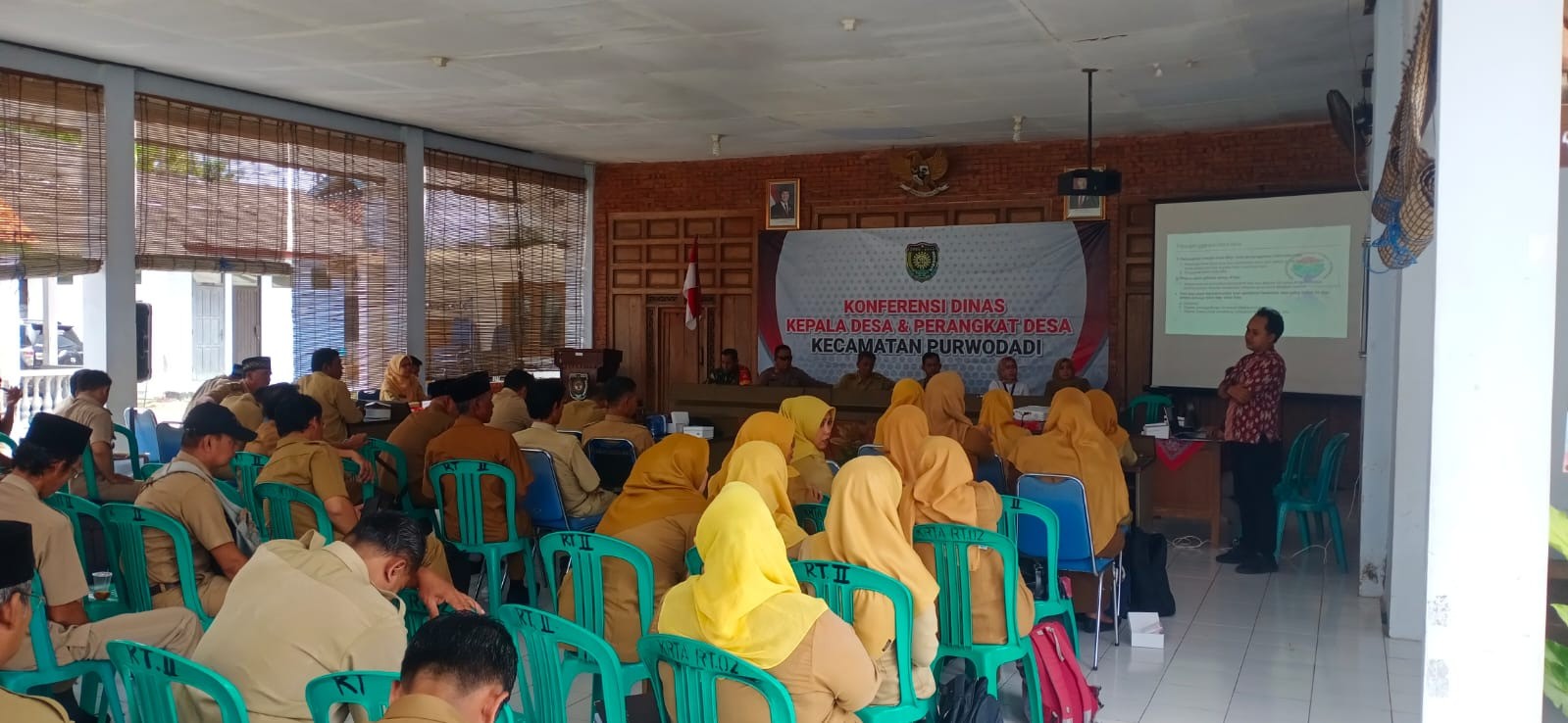 Rapat Konferensi Kepala Desa Se-Kecamatan Purwodadi Tanggal 21-01-2025