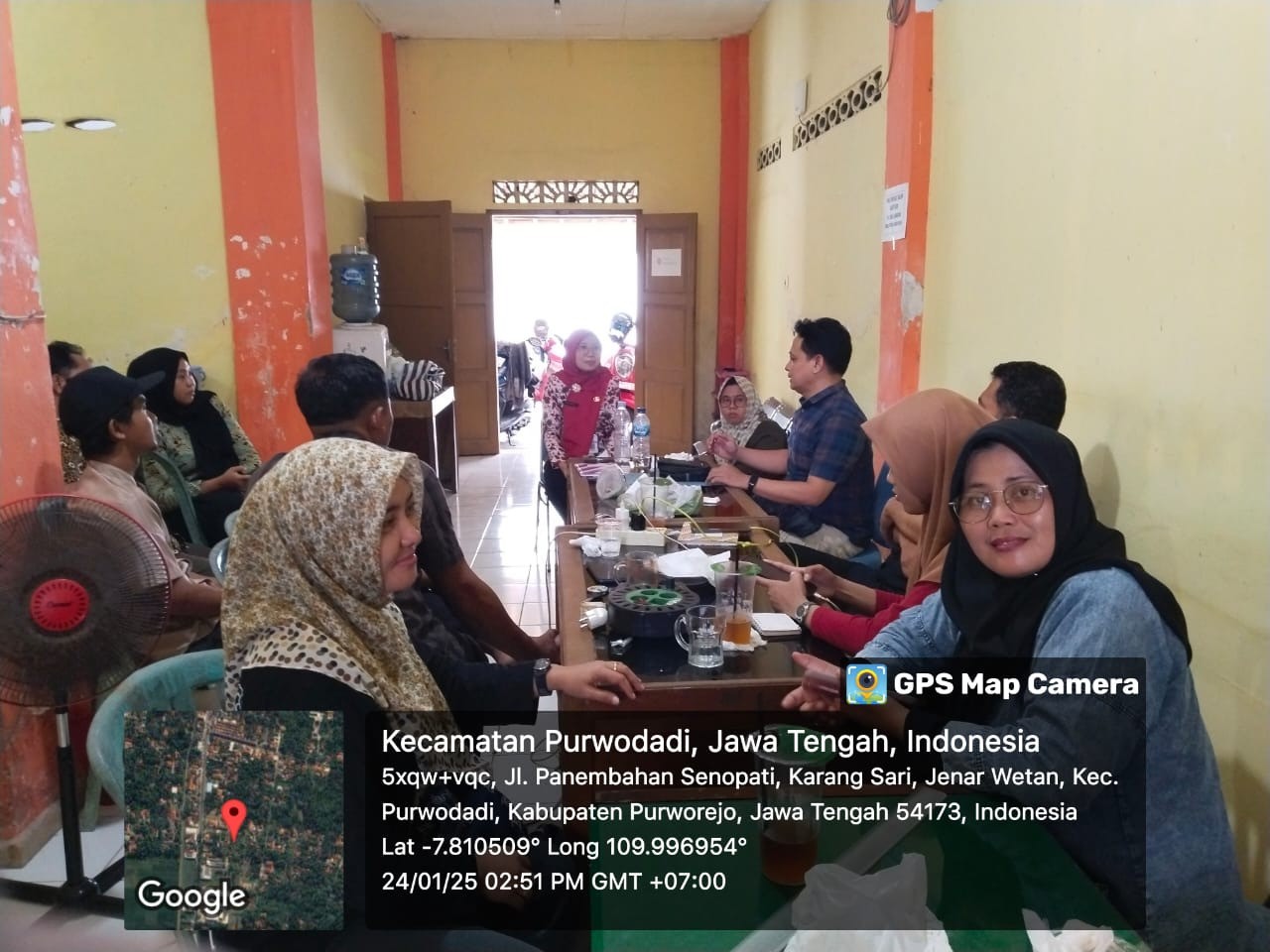 Koordinasi Pengajuan Desa untuk Pendampingan Pengelolaan Keuangan Desa Tahun 2025 oleh Inspektorat Kabupaten Purworejo.