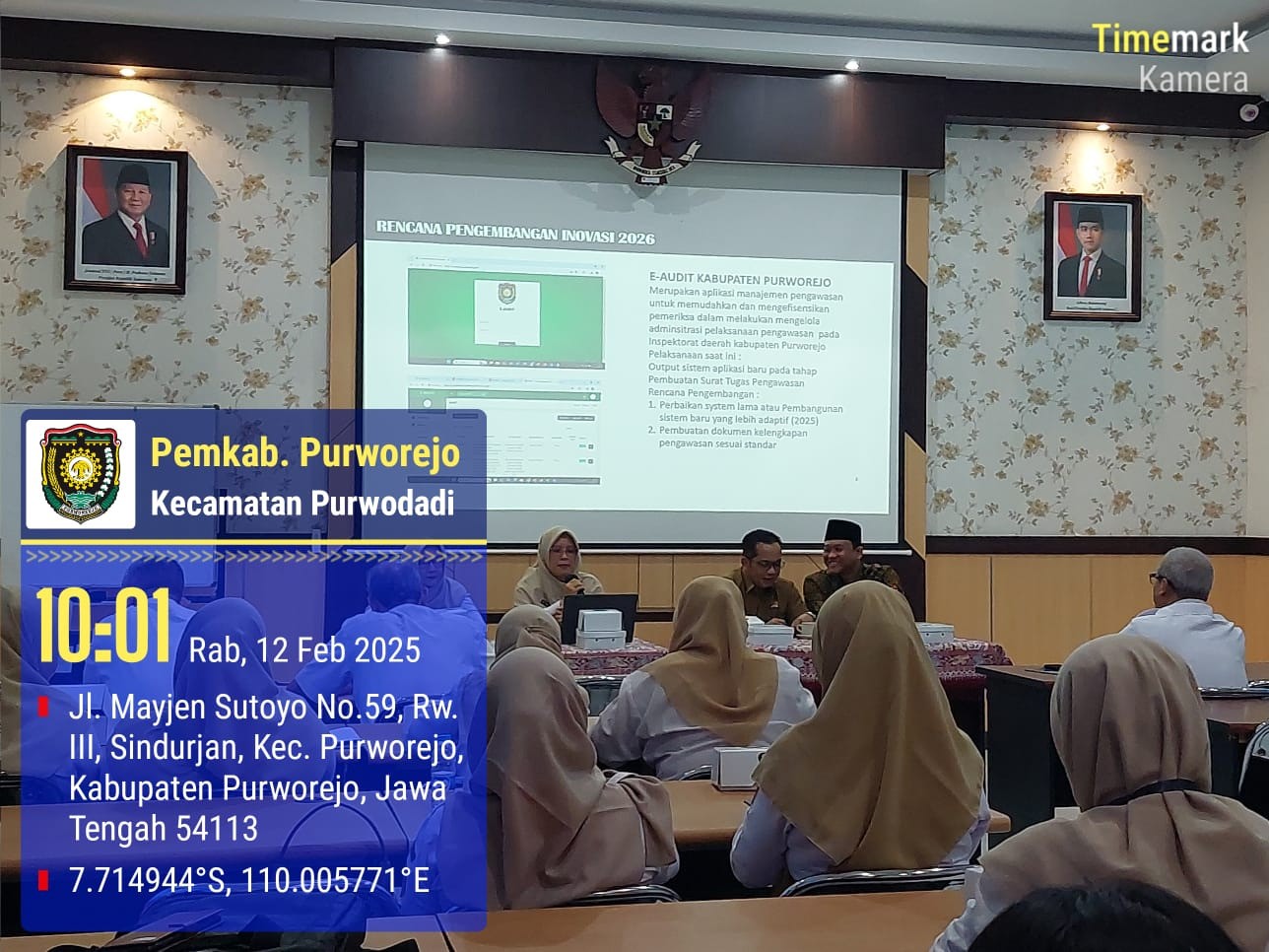 Sekcam Purwodadi menghadiri Pelaksanaan Forum Perangkat Daerah Inspektorat Daerah Kabupaten Purworejo Tahun 2025