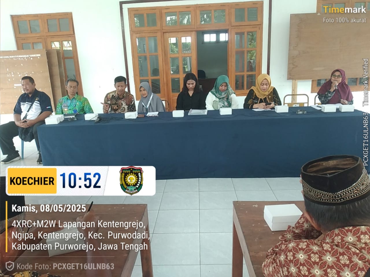 Sossialisasi tentang upah pekerja dari PT Tani Sukses Makmur & SPBU di Desa Kentengrejo