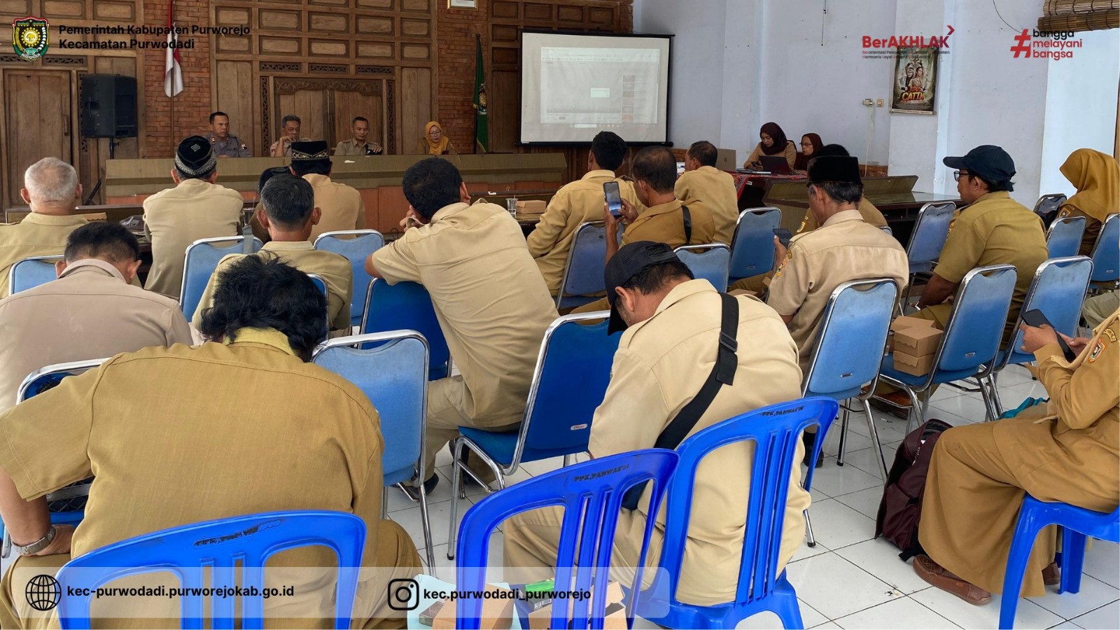 Menjelang Peringatan HUT Kemerdekaan RI ke 80, Panitia HUT RI mengadakan Rapat Persiapan