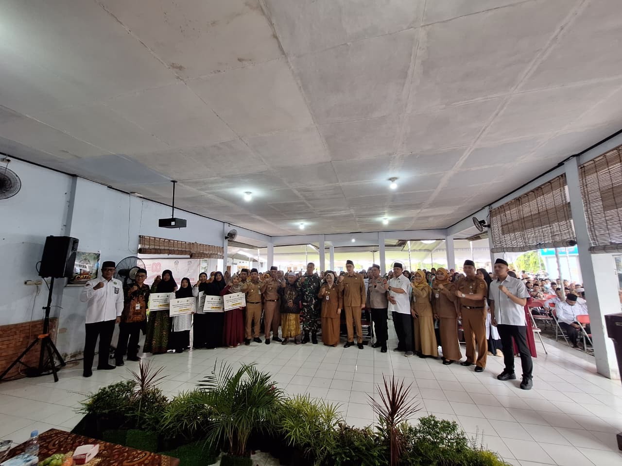  Sosialisasi Hibah Insentif Guru Ngaji dan Pengajar Keagamaan, Bupati dan Wabup Purworejo hadir langsung Menyerahkan secara Simbolis