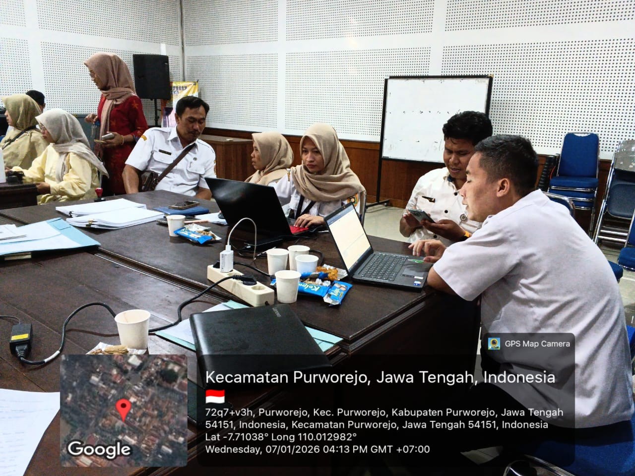 Verifikasi Rancangan Awal Dokumen Rencana Kerja (Renja) Perangkat Daerah Tahun 2027, Kasubbag Renkeu hadir bersama  Prakom PPPK