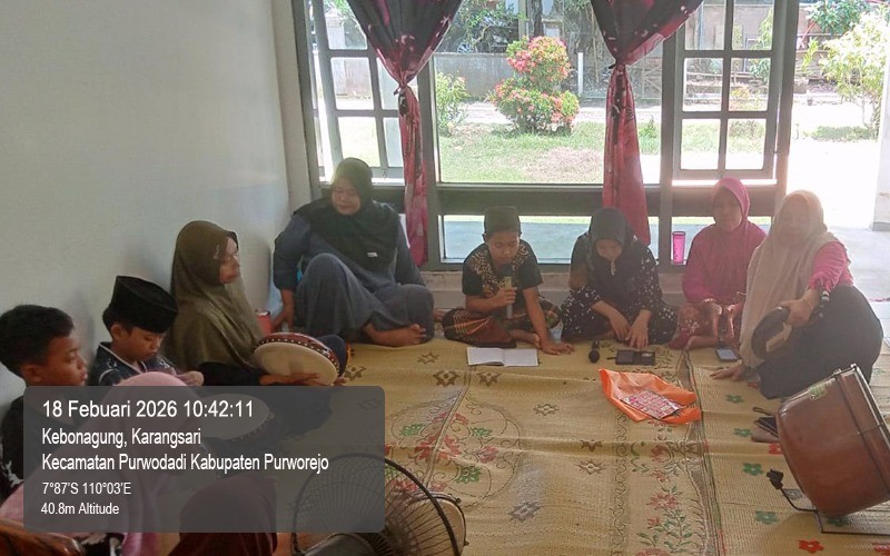 Pembinaan Kelompok Hadrah Desa Karangsari, Persiapan Lomba Hari Jadi Purworejo ke-195