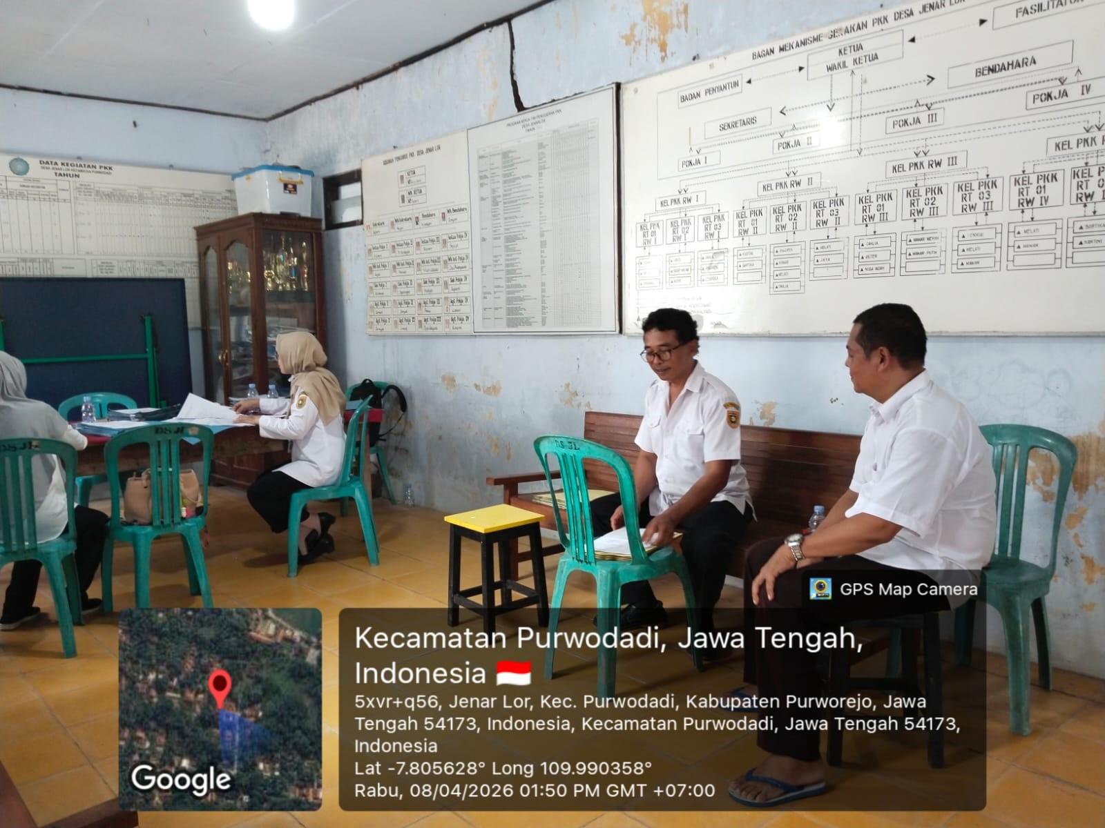 Monitoring Penutupan Pendaftaran Perangkat Desa Jenarlor