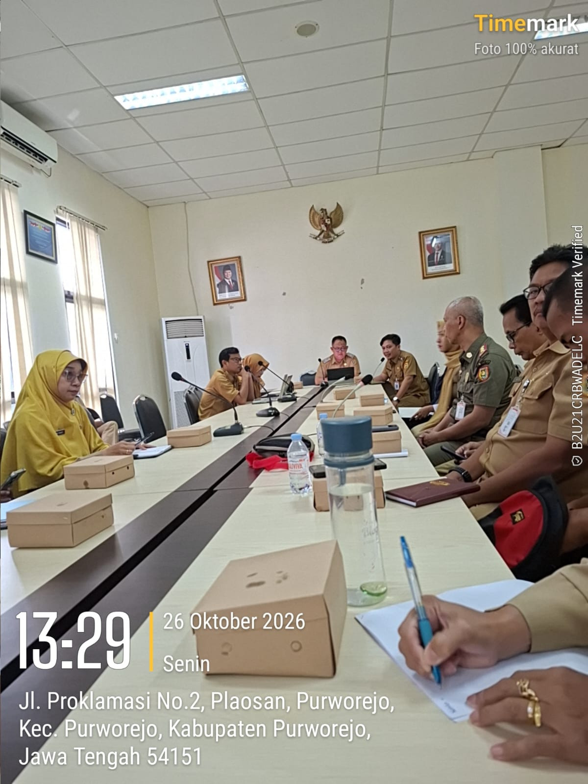 Kasi Pembangunan Kecamatan Purwodadi Hadiri Rakor Persiapan Penilaian Adipura Tahun 2026