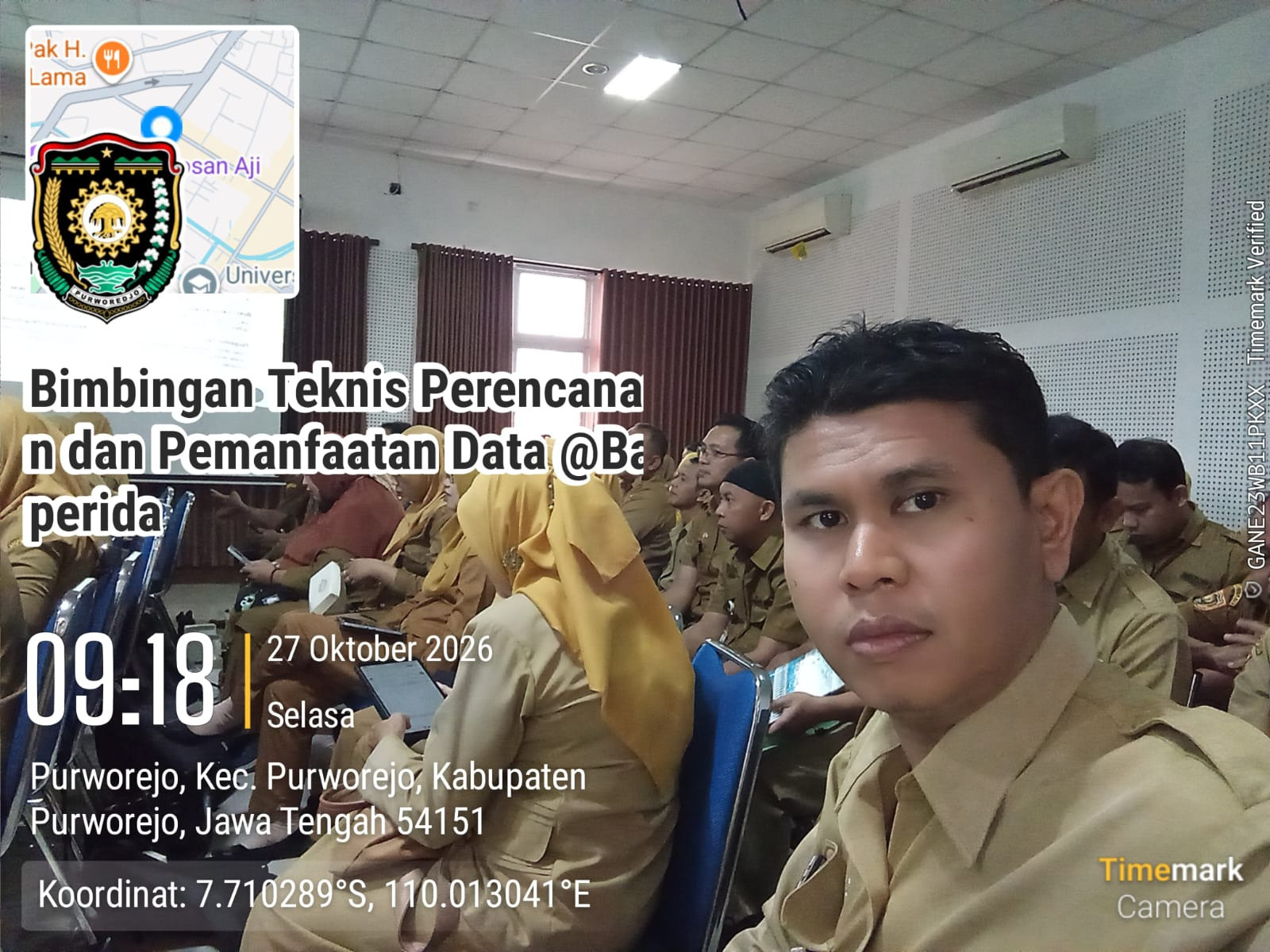 Kasubbag Perencanaan dan Keuangan Kecamatan Purwodadi Hadiri Bimtek Perencanaan dan Pemanfaatan Data