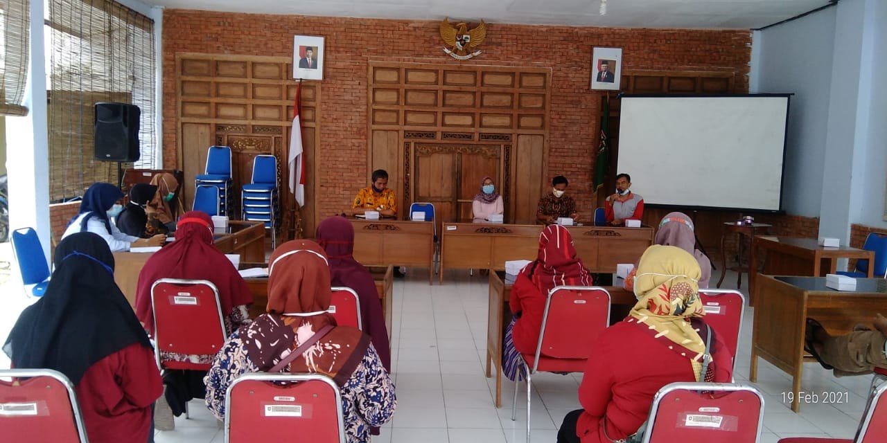 Rakor Pengurus Program Keluarga Harapan (PKH) Kecamatan Purwodadi 