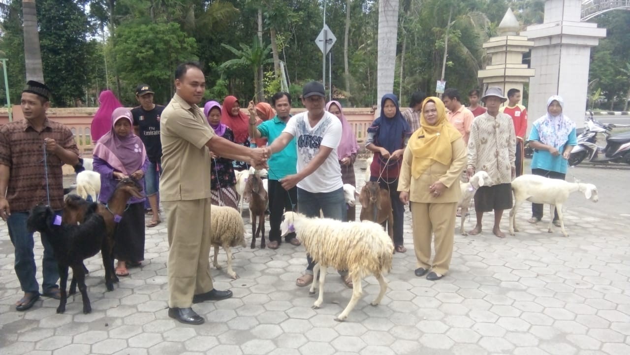 Serah Terima Bantuan Propendakin di Desa Jogoresan Kecamatan Purwodadi