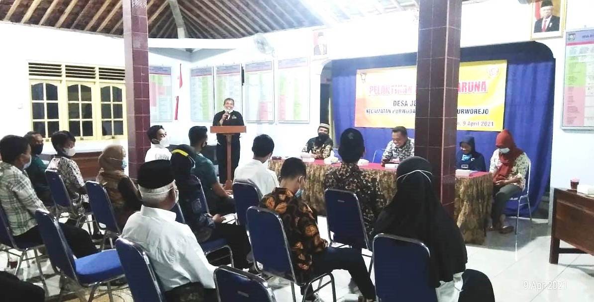 Pelantikan Pengurus Karang Taruna Desa Jenarwetan Kecamatan Purwodadi