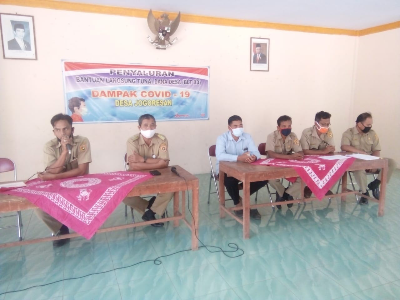 Penyaluran BLT DD II di Desa Jogoresan Kecamatan Purwodadi