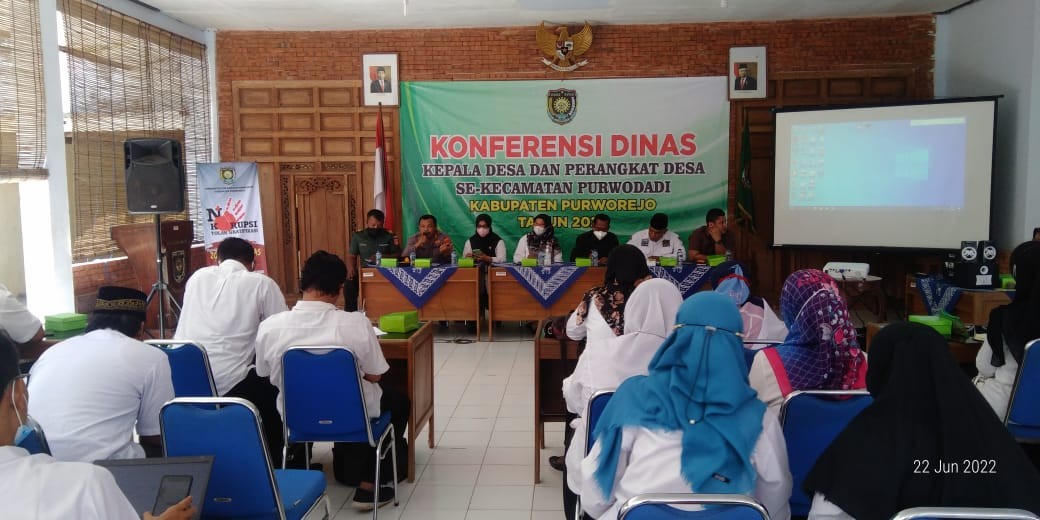 Konferensi Perangkat Desa dan Sosialisasi Pengelolaan Arsip Bagi Perangkat Desa