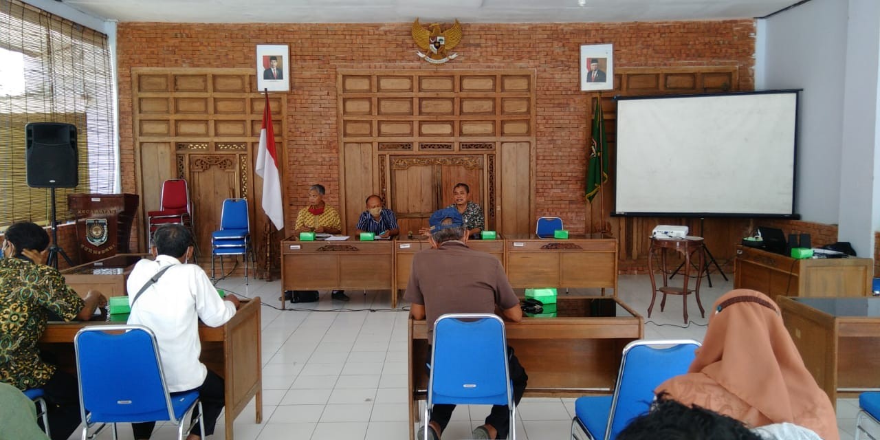 Rapat Koordinasi Petani Organik Kecamatan Purwodadi