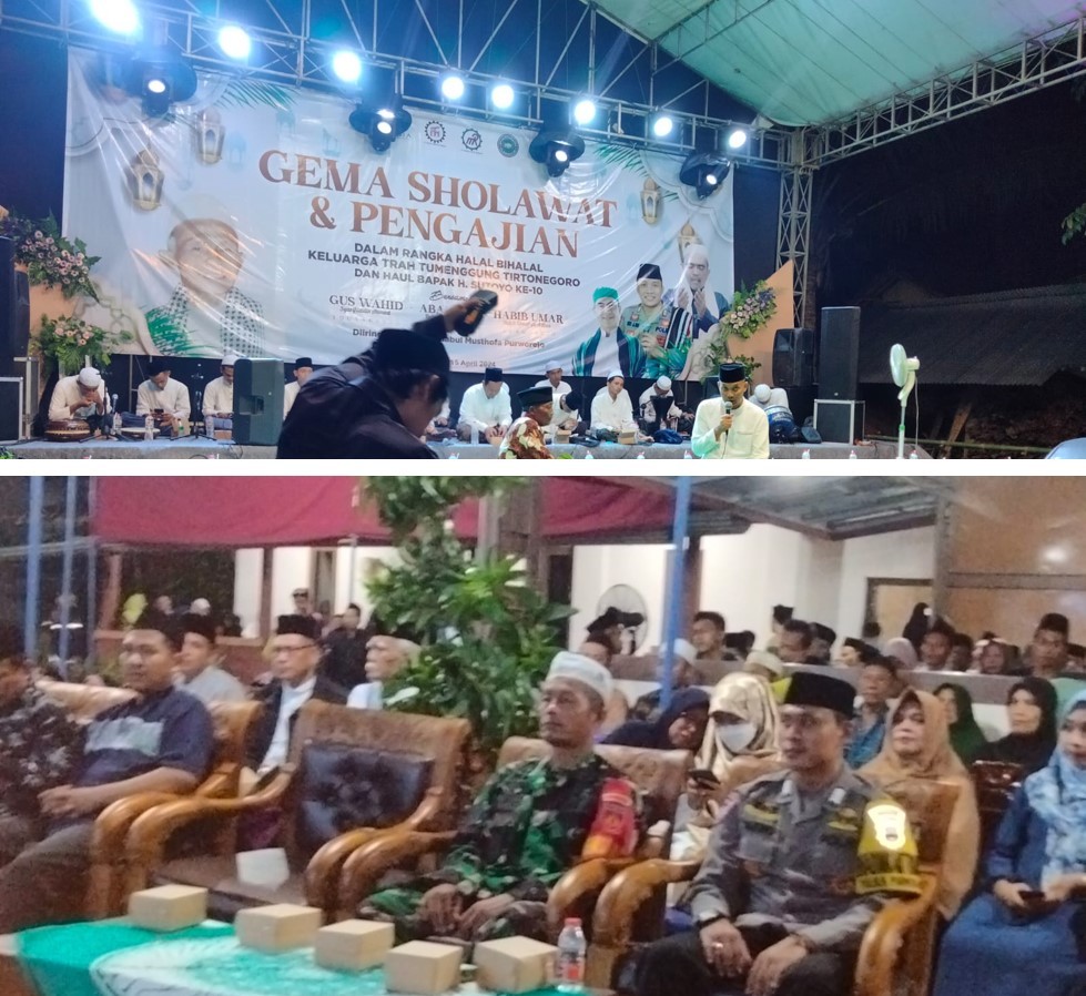 Gema Sholawat dan Pengajian di Desa Guyangan Kecamatan Purwodadi