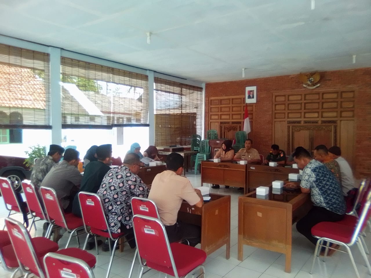 Rakor Lintas Sektoral Dalam Rangka Persiapan Kunjungan Bupati Purworejo di Desa Jogoboyo