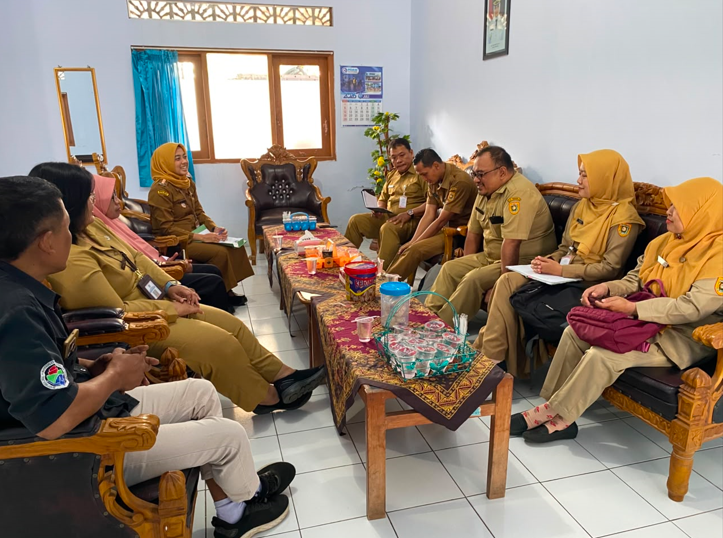 Rapat Evaluasi dan Pencanangan Progres Input Data Aksi Konvergensi Pencegahan dan Percepatan Penurunan Stunting (PPPS) Kecamatan Purwodadi